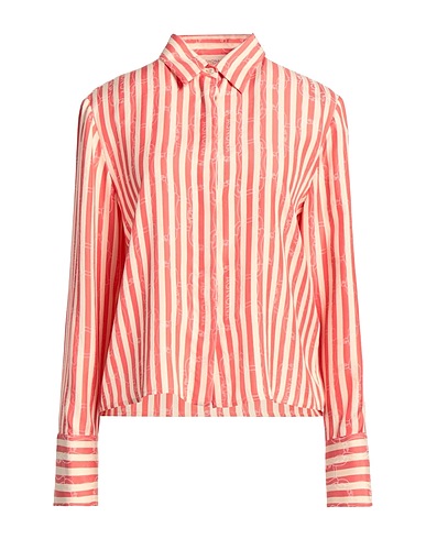 AGNONA Patterned shirts & blouses Salmon pink 100% Silk