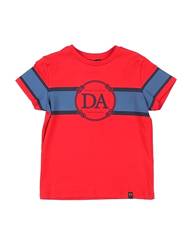 DANIELE ALESSANDRINI T-Shirt Rot 95% Baumwolle, 5% Elastan