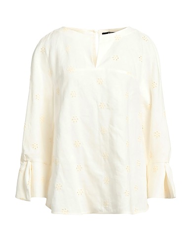 SLY010 Top Ivory 86% Linen, 14% Cotton