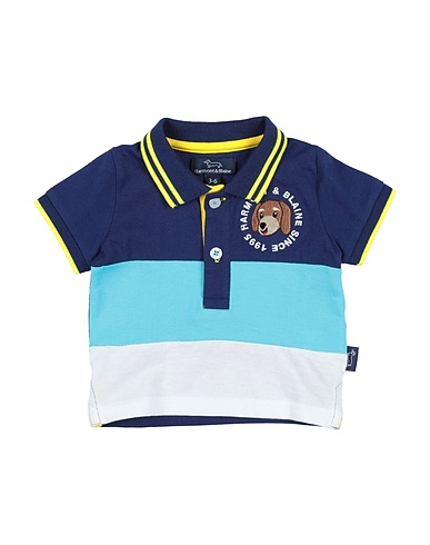 HARMONT & BLAINE Polo shirt Midnight blue 100% Cotton