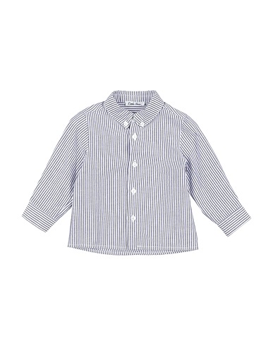LITTLE BEAR Patterned shirt Blue 60% Cotton, 40% Polyester