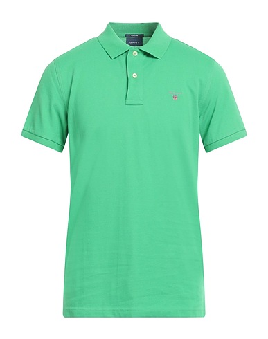 GANT Polo shirt Green 100% Cotton