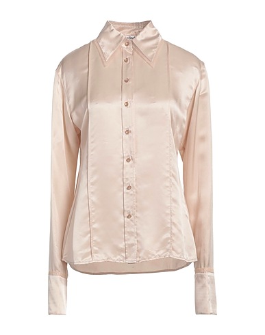 ACNE STUDIOS Camicie e bluse tinta unita Cipria 75% Viscosa, 25% Seta