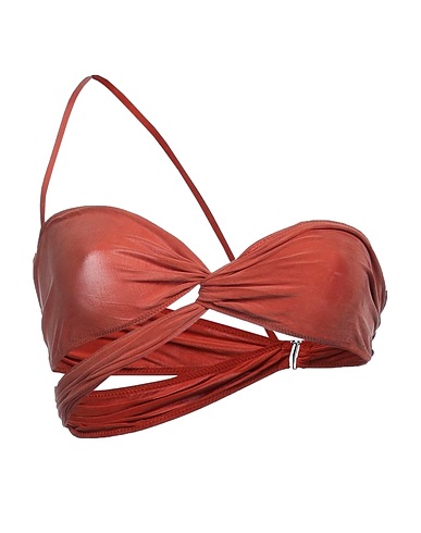 JACQUEMUS Bikini Rostrot 93% Cupro, 7% Elastan