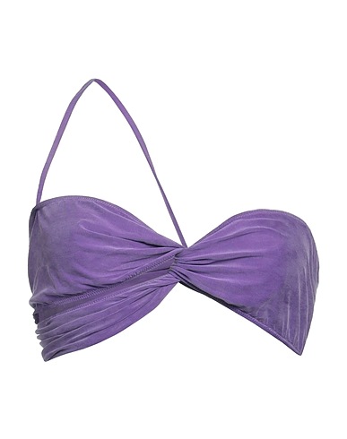 JACQUEMUS Bikini Purple 93% Cupro, 7% Elastane