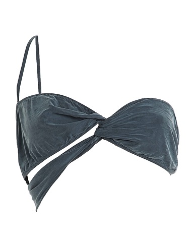 JACQUEMUS Bikini Slate blue 93% Cupro, 7% Elastane