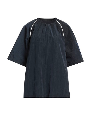 EMPORIO ARMANI T-shirt Midnight blue 100% Polyamide, Polyester, Elastane