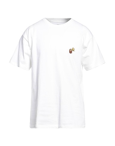 A BATHING APE Ｔシャツ ホワイト コットン 100%