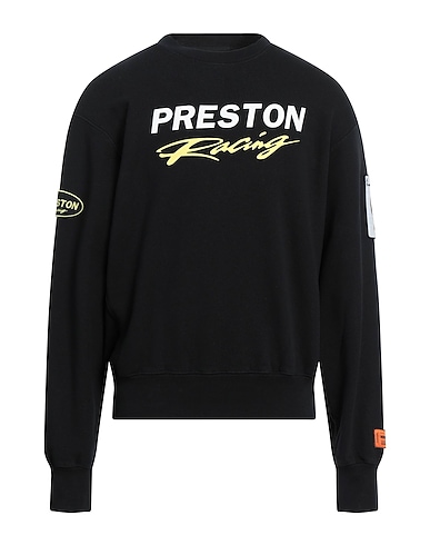 HERON PRESTON Sweatshirt Black 100% Cotton