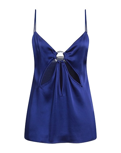 STELLA McCARTNEY Camisole Navy blue 64% Acetate, 36% Viscose
