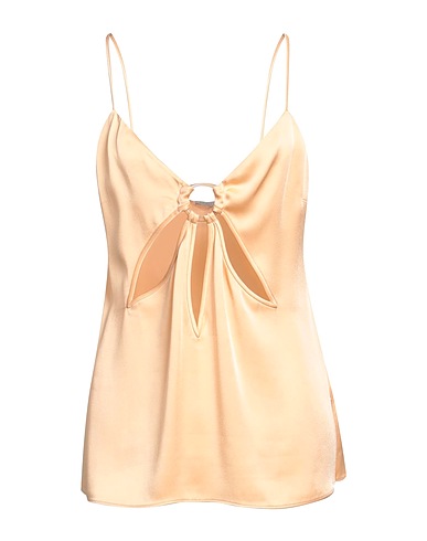 STELLA McCARTNEY Camisole Apricot 64% Acetate, 36% Viscose