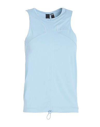ADIDAS Top W CE TK  Sky blue 88% Recycled polyester, 12% Elastane