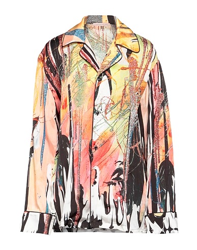 CHRISTOPHER KANE Camicie  e bluse fantasia Corallo 60% Viscosa, 40% Cupro