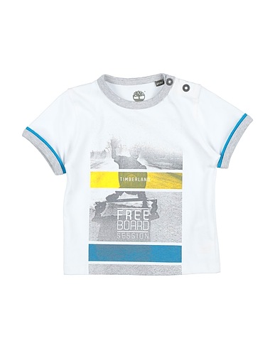 TIMBERLAND T-Shirt Weiß 100% Baumwolle, Elastan