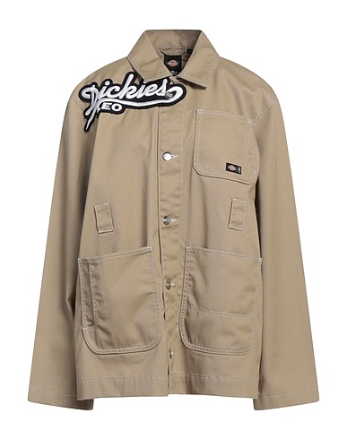 DICKIES Τζιν πουκάμισο Μπεζ 65% Πολυεστέρας, 35% Βαμβάκι