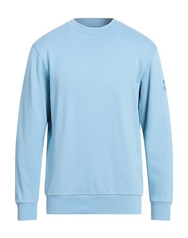 AFTERLABEL Sweatshirt Sky blue 100% Cotton