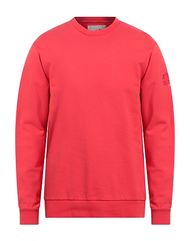 AFTERLABEL Felpa Rosso pomodoro 100% Cotone