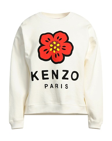 KENZO Sweatshirt White 99% Cotton, 1% Elastane
