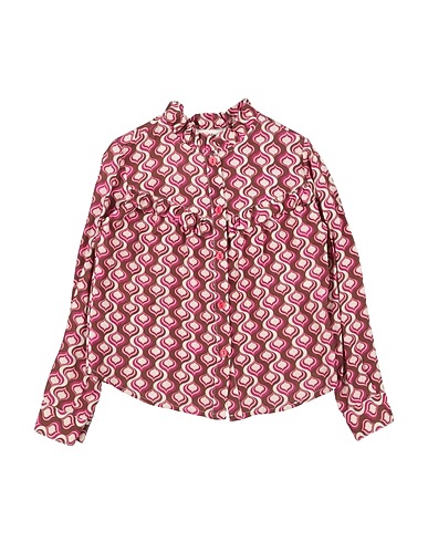 DIXIE Patterned shirts & blouses Chocolate brown 100% Viscose