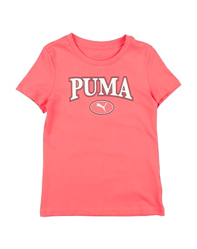 PUMA Camiseta PUMA SQUAD Graphic Tee G
 Coral 100% Algodón, Poliéster