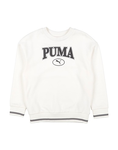 PUMA Sweatshirt PUMA SQUAD Crew G
 Off white 66% Cotton, 34% Polyester, Elastane