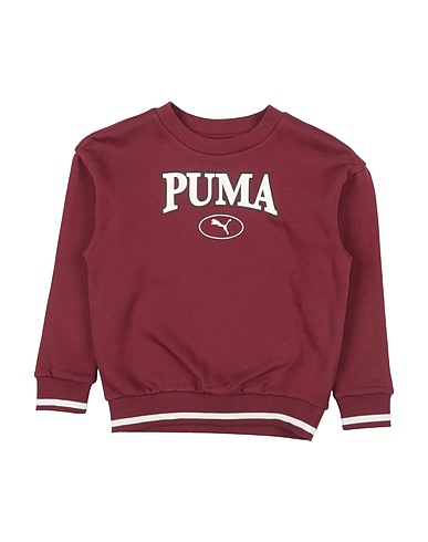 PUMA Sweatshirt PUMA SQUAD Crew G
 Bordeaux 66% Baumwolle, 34% Polyester, Elastan