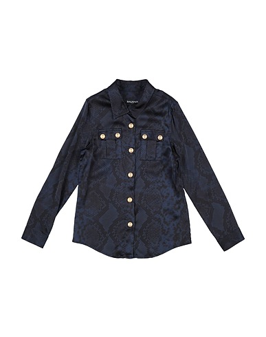BALMAIN Camisas y blusas estampadas 96% Viscosa, 4% Elastán