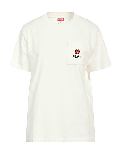 KENZO Basic T-Shirt White 100% Cotton