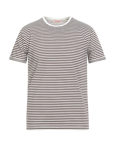 GABARDINE T-shirt Dark brown 100% Cotton