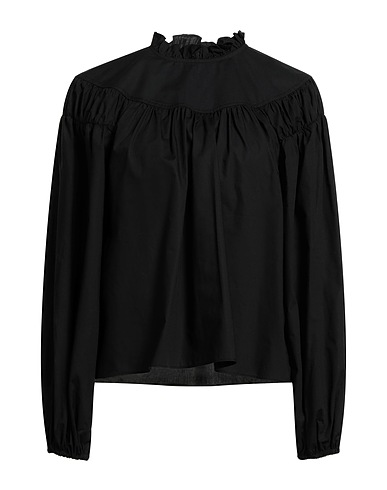 ULLA JOHNSON トップス ブラック コットン 100%
