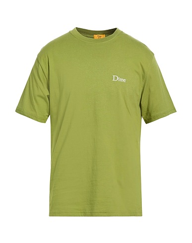 DIME Basic T-shirt Green 100% Cotton