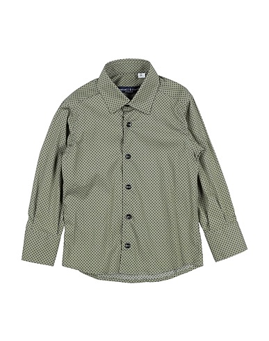 MANUELL & FRANK Patterned shirt 97% Cotton, 3% Elastane