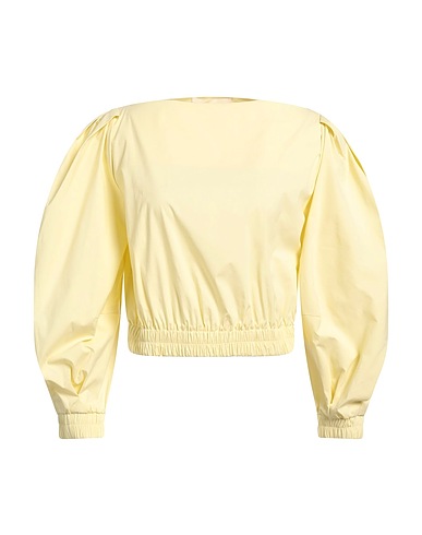 LIVIANA CONTI Top Yellow 64% Cotton, 31% Polyamide, 5% Elastane