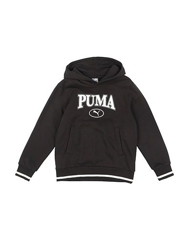 PUMA Sweatshirt PUMA SQUAD Hoodie FL B
 Black 66% Cotton, 34% Polyester