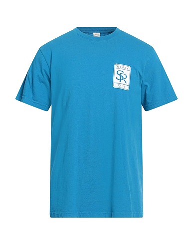 SPORTY & RICH T-shirt Azure 100% Cotton