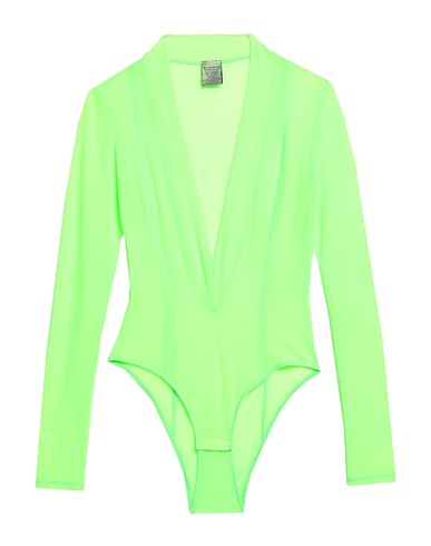 NOT AFTER TEN TOPS & TEES Lime green 92% Polyamide, 8% Elastane
