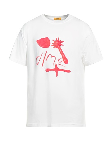 DIME T-shirt White 100% Cotton