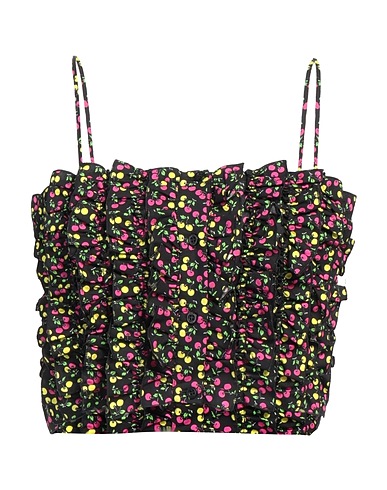 MSGM TOPWEAR Black 100% Cotton