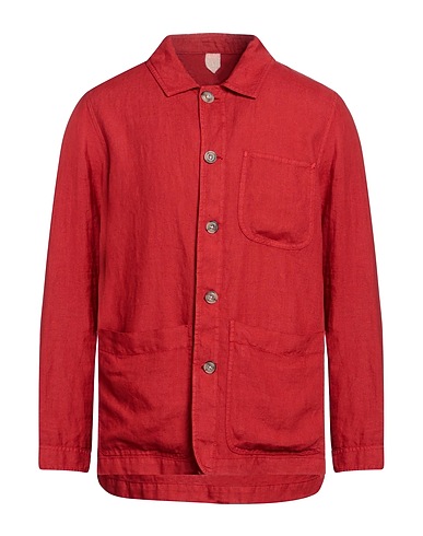 ALTEA Linen shirt Red 100% Linen