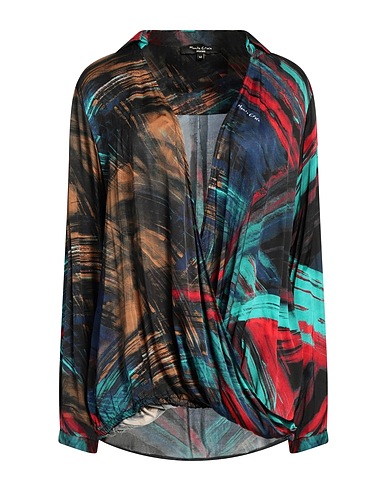 MANILA GRACE Top Black 100% Viscose