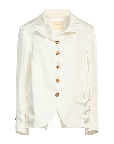 MARC POINT Blazer White 57% Viscose, 43% Cupro