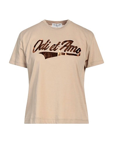 ODI ET AMO T-shirt Light brown 100% Cotton