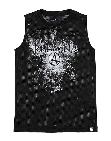 JOHN RICHMOND T-shirt Black 100% Polyester