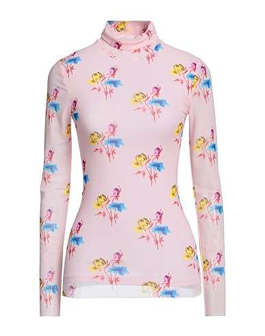 GANNI Top Light pink 91% Recycled polyamide, 9% Elastane
