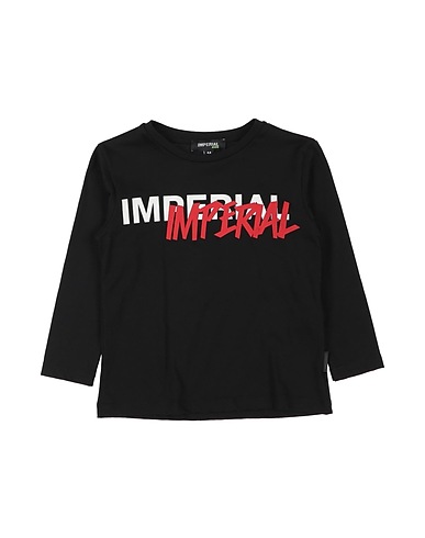 IMPERIAL T-shirt Black 100% Cotton