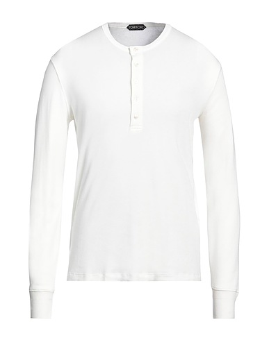 TOM FORD T-shirt Ivory 50% Cotton, 50% Modal