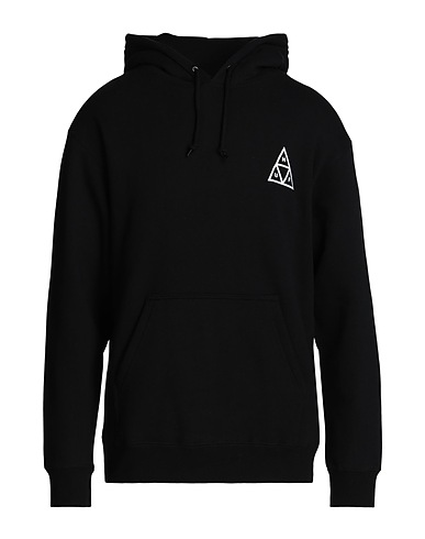 HUF Hooded track jacket  Black 80% Cotton, 20% Polyester