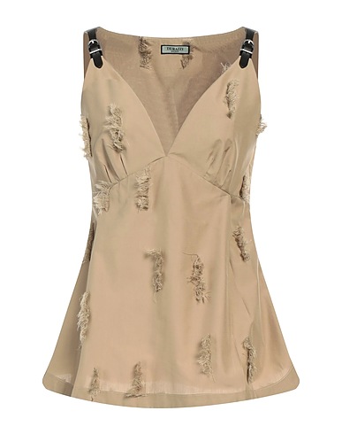 DURAZZI Top Verde militare 100% Cotone