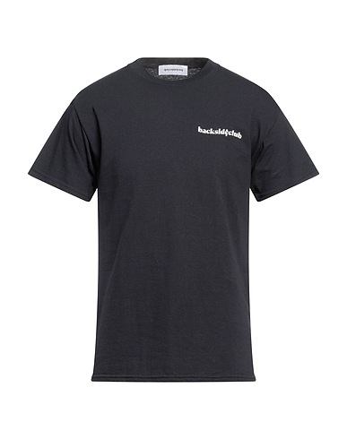 BACKSIDECLUB T-shirt Black 100% Cotton