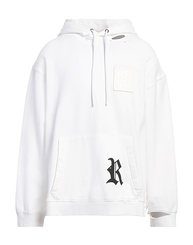RAF SIMONS Hooded track jacket  White 100% Cotton